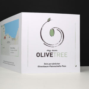 Patenschaft Olivenbaum Zertifikat
